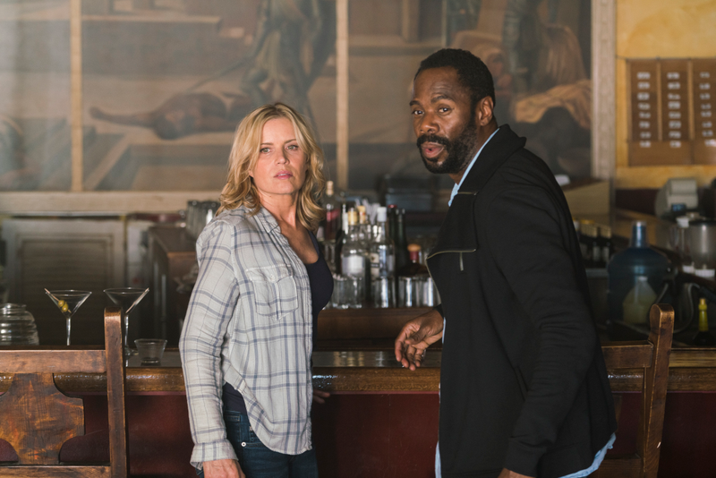 Kim Dickens and Colman Domingo (Photo: Richard Foreman, Jr./AMC)